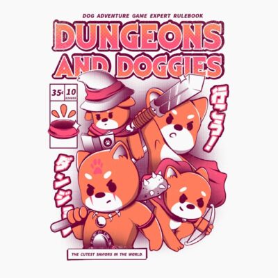 Dungeons and Doggies - Cream or White