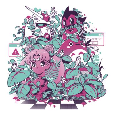 Anime wave - White