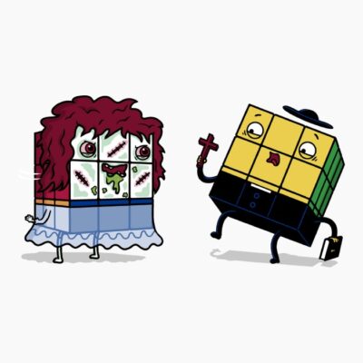 Possessed cube