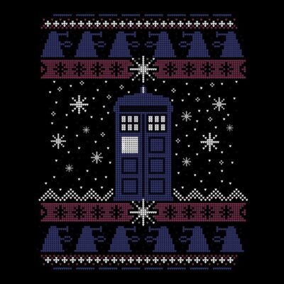 Tardis in the Snow