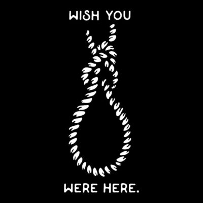 Wish you were here rope-blackshirt