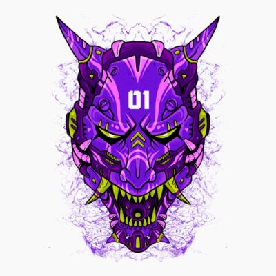 NEON ONI MASK1