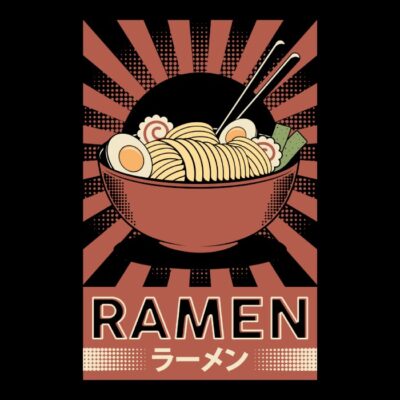 Retro Ramen Comida