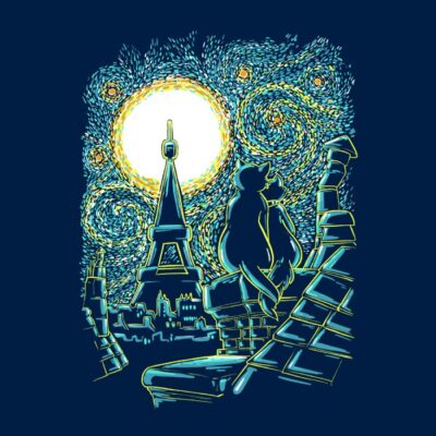 Starry Paris cats
