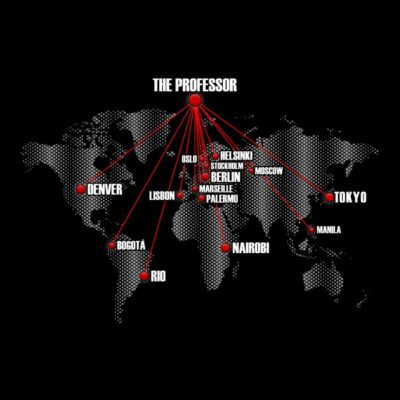 MAPA LA CASA DE PAPEL