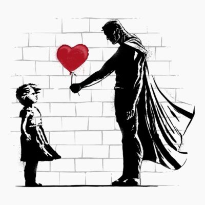 Superman banksy 3