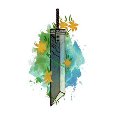 Buster sword flowers