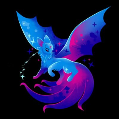 Flying kitsune