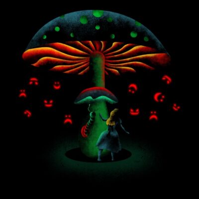 Alice Under The Mushrooms