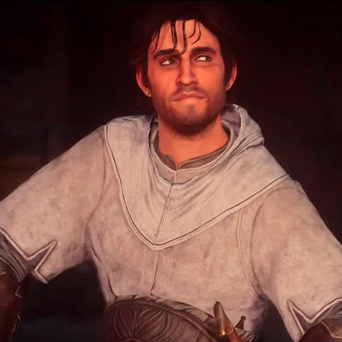 Basim joven, antes de unirse al credo en assasin's creed mirage