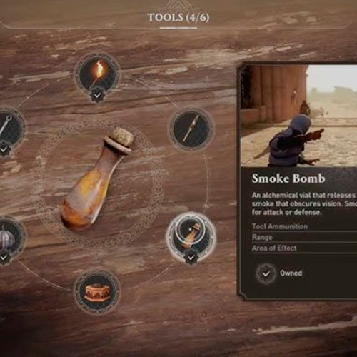 Nuevo sistema de desbloqueo de herramientas en assasin's creed mirage