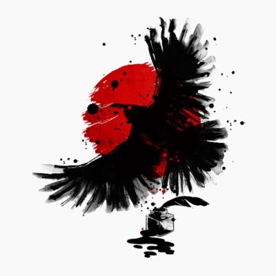 Ink raven