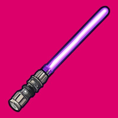 Purple Light Saber