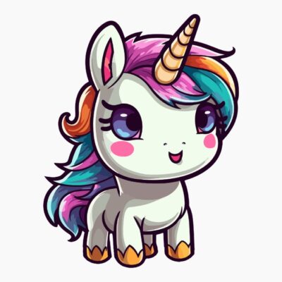 Chibi Unicorn 002