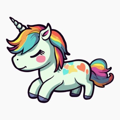 Chibi Unicorn 001