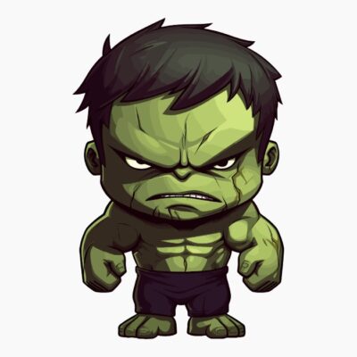 Chibi Incredible Hulk
