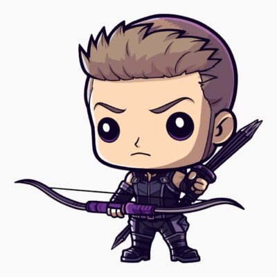 Chibi Hawkeye