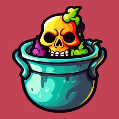 Cauldron Skull