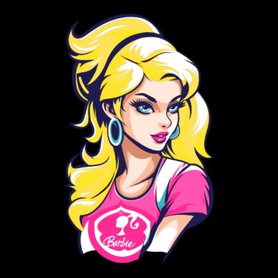 Barbie Tee graphic