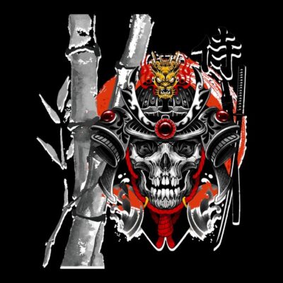 Bamboo Skull Samurai