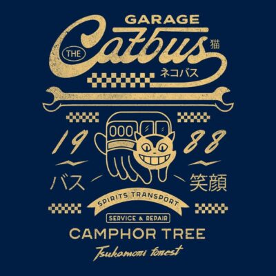 Half Cat Half Bus Garage