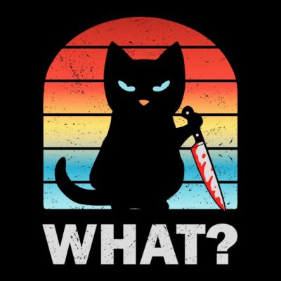 What? Knife cat.