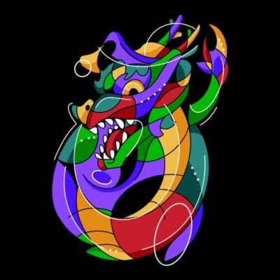 GEOMETRIC DRAGON