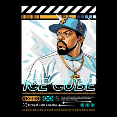 Ice cube potrait 2