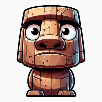 Chibi MOAI GAURDIAN