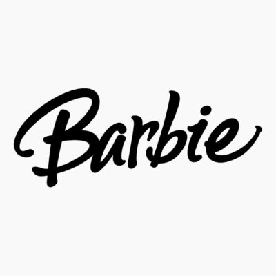 Barbie Wordmark Black