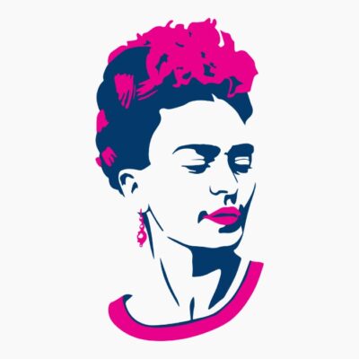 Pink Frida Kahlo