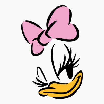 Daisy duck outline