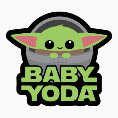 Cartoon Baby Yoda