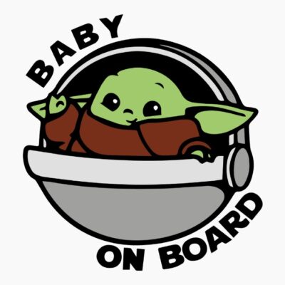 Baby Yoda On Board