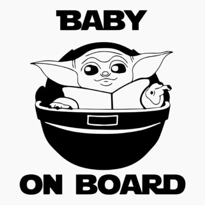 Baby Yoda On Board 4