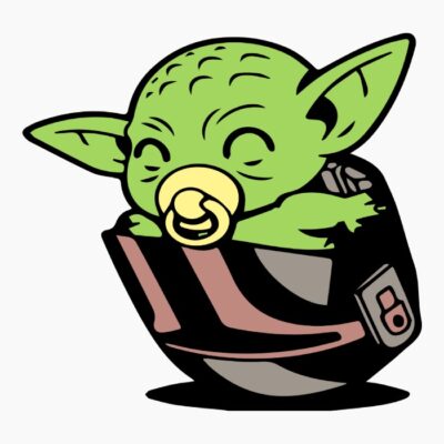 Baby yoda chupete