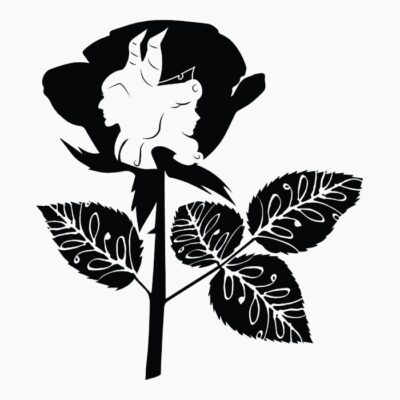 Sleeping Beauty Rose silhouette