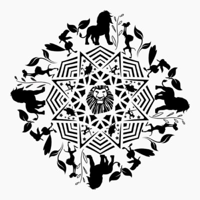 Lion king mandala