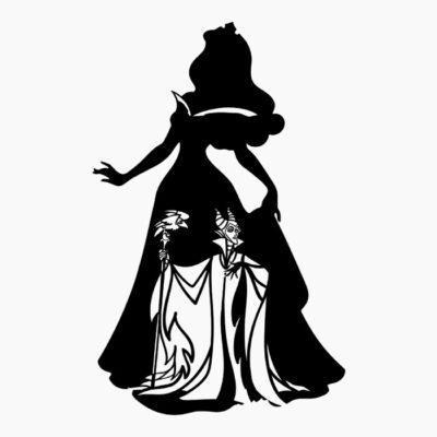 Aurora maleficent Silhouette