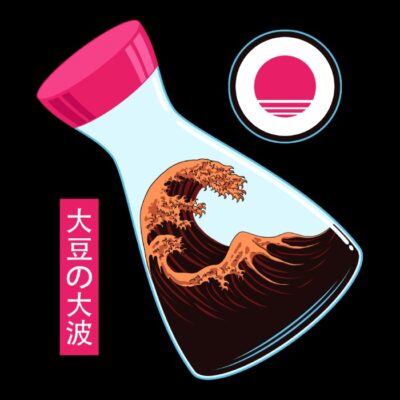 The great wave of soy sauce superfan