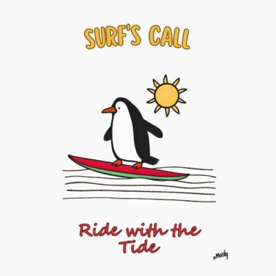 Pingüino Surfista