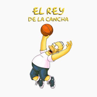 Los simpsons, Homer Simpson, jugando al baloncesto, frase en español