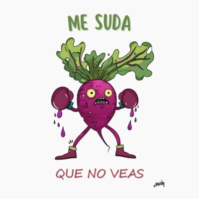 nabo sudando, me suda el nabo