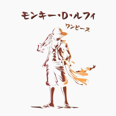 Monkey D. Luffy, One Piece, Pose Frontal, Tonos rojizos, vista frontal