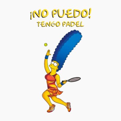 Marge Simpson, no puedo tengo padel