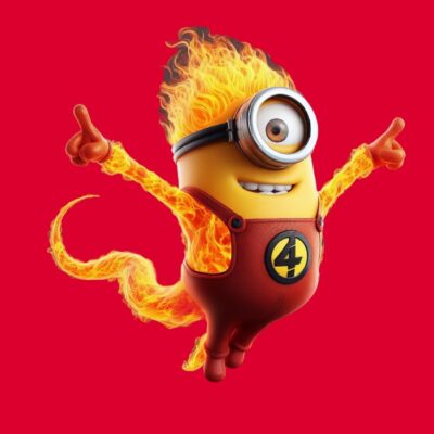 Flame on Minion