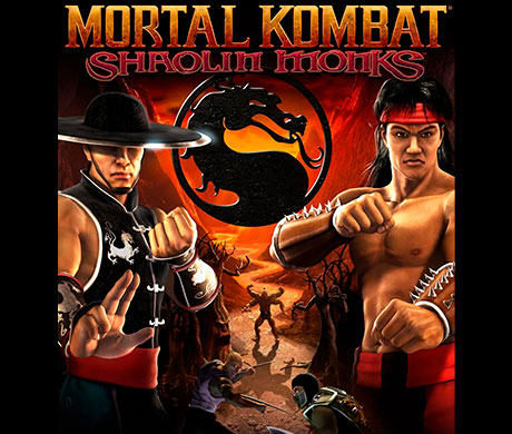 Imagen de la portada del juego Mortal Kombat: Shaolin Monks.