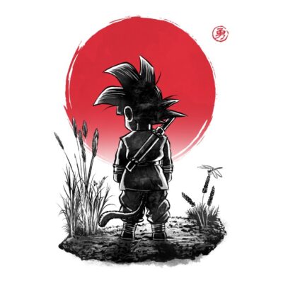 Young hero under the sun