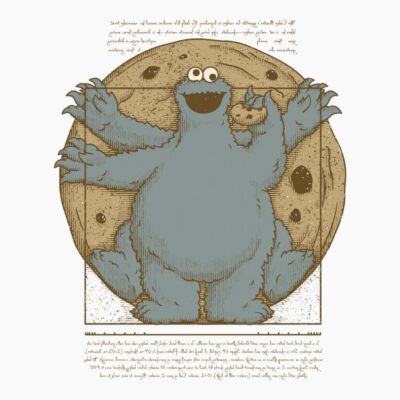Vitruvian cookie w
