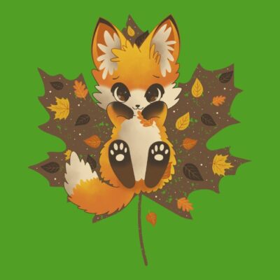Autumn kitsune w